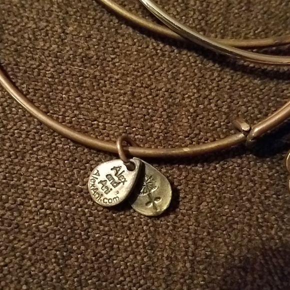 Alex and Ani Shamrock Bangles - Picture 3 of 3